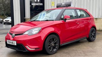 MG MG3 1.5 VTi-TECH 3Style Red 5dr LEATHER+7 STAMPS