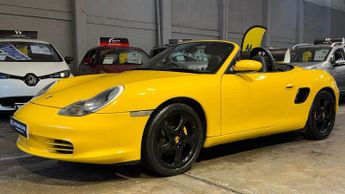 Porsche Boxster 2.7 986 Yellow 2dr Convertible RARE COLOUR+12 STAMPS