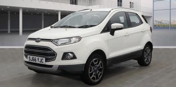Ford EcoSport 1.0 T EcoBoost Titanium White 5dr 8 STAMPS