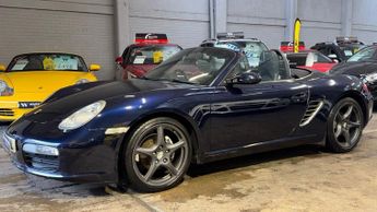 Porsche Boxster 2.7 987 Blue 2dr Convertible STUNNING+BOSE+HEATED LEATHER