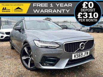Volvo V90 2.0 T5 R-Design Plus Estate 5dr Petrol Auto Euro 6