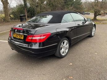 MERCEDES-BENZ E CLASS 2.1 E220 CDI BlueEfficiency SE Cabriolet G-Tronic+ Euro 5 (s/s) 