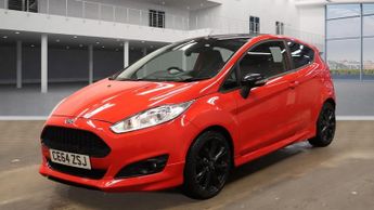 Ford Fiesta 1.0 T EcoBoost Zetec S Red Edition 3dr SATNAV+LOWTAX+10 STAMPS
