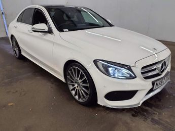 Mercedes C Class 1.6 C200d AMG Line (Premium Plus) G-Tronic+ Euro 6 (s/s) 4dr