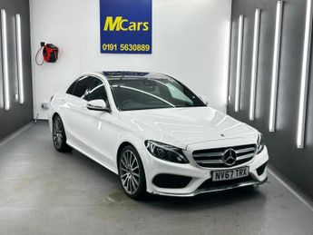 MERCEDES-BENZ C CLASS 1.6 C200d AMG Line (Premium Plus) G-Tronic+ Euro 6 (s/s) 4dr