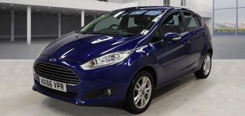 Ford Fiesta 1.0 T EcoBoost Zetec Blue 5dr LOW TAX+9 STAMPS