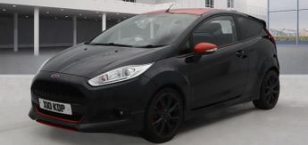 Ford Fiesta 1.0 T EcoBoost Zetec S Black Edition Black 3dr LOWTAX+7 STAMPS