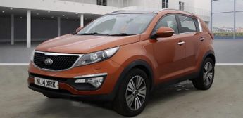 Kia Sportage 1.7 CRDi EcoDynamics 3 Diesel Orange 5dr PANROOF+SATNAV+LEATHER