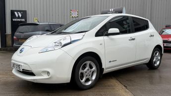 Nissan Leaf 30kWh Acenta White Electric Automatic 1 KEEPER+SATNAV+8 STAMPS