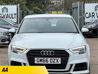AUDI A3 2.0 TDI S line Sportback S Tronic Auto 6Spd Euro 6 (s/s) 5dr