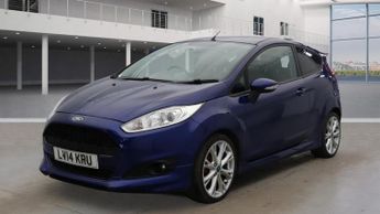 Ford Fiesta 1.0 T EcoBoost Zetec S Blue 3dr LOWTAX+11 STAMPS