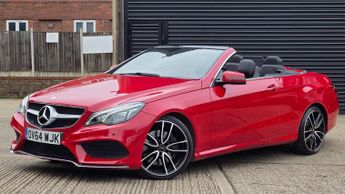 Mercedes E Class 3.5 E400 V6 AMG Line Cabriolet G-Tronic+ Euro 6 (s/s) 2dr