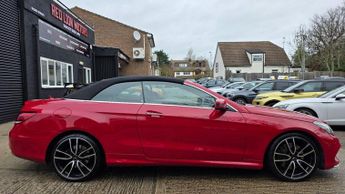 MERCEDES-BENZ E CLASS 3.5 E400 V6 AMG Line Cabriolet G-Tronic+ Euro 6 (s/s) 2dr