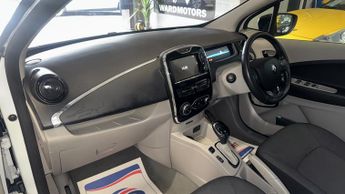 RENAULT ZOE Dynamique Nav Electric Automatic White 5dr 1 KEEPER+SATNAV+LOW T