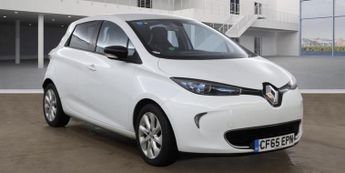 RENAULT ZOE Dynamique Nav Electric Automatic White 5dr 1 KEEPER+SATNAV+LOW T
