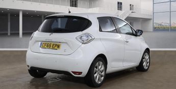 RENAULT ZOE Dynamique Nav Electric Automatic White 5dr 1 KEEPER+SATNAV+LOW T