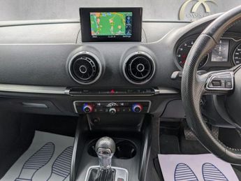 AUDI A3 1.4 TFSI CoD S line S Tronic Euro 6 (s/s) 4dr (Nav)