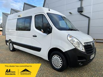Vauxhall Movano 2.3 CDTi 3500 WELFARE CREW VAN MWB