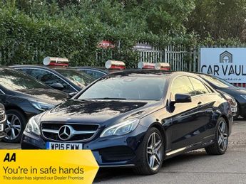 Mercedes E Class 3.0 E350d V6 BlueTEC AMG Line G-Tronic+ Euro 6 (s/s) 2dr