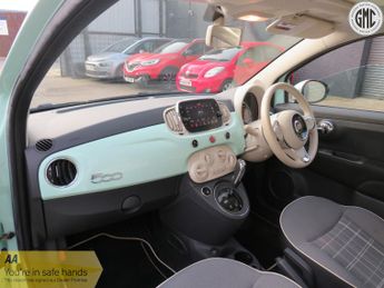 FIAT 500 1.2 500 69hp Lounge Automatic, Low Miles, 1 Owner