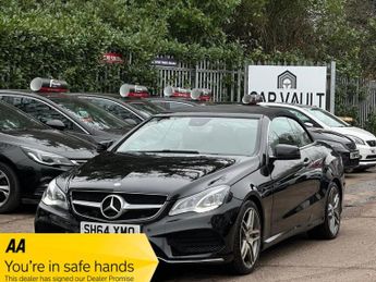 Mercedes E Class 2.1 E220 BlueTEC AMG Line Cabriolet G-Tronic+ Euro 6 (s/s) 2dr