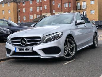 Mercedes C Class 2.1 C220d AMG Line (Premium) 7G-Tronic+ Euro 6 (s/s) 4dr