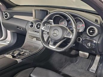 MERCEDES-BENZ C CLASS 2.0 C200 AMG Line Cabriolet G-Tronic+ Euro 6 (s/s) 2dr