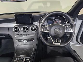 MERCEDES-BENZ C CLASS 2.0 C200 AMG Line Cabriolet G-Tronic+ Euro 6 (s/s) 2dr