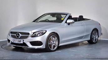 MERCEDES-BENZ C CLASS 2.0 C200 AMG Line Cabriolet G-Tronic+ Euro 6 (s/s) 2dr
