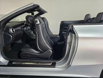 MERCEDES-BENZ C CLASS 2.0 C200 AMG Line Cabriolet G-Tronic+ Euro 6 (s/s) 2dr