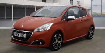 Peugeot 208 1.6 THP GTi Prestige Orange 3dr STUNNING+PANROOF+SATNAV