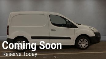 CITROEN BERLINGO 1.6 BlueHDi 850 Enterprise White 5dr NOVAT+READY4WORK