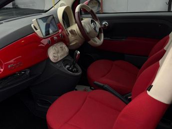 FIAT 500 1.2 Lounge Hatchback 3dr Petrol Dualogic Euro 5 (s/s) (69 bhp)