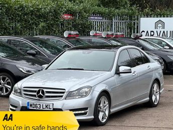 Mercedes C Class 2.1 C220 CDI AMG Sport Edition G-Tronic+ Euro 5 (s/s) 4dr