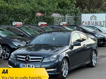 Mercedes C Class 1.6 C180 BlueEfficiency AMG Sport Plus G-Tronic+ Euro 5 (s/s) 2d