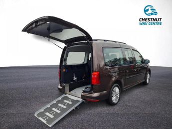 Volkswagen Caddy Maxi WAV Wheelchair Access Automatic 4 Seats 2017