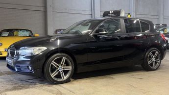 BMW 116 1.5 116d Sport 5-Door Diesel Black 5dr LOWTAX+SATNAV+BLUETOOTH+D