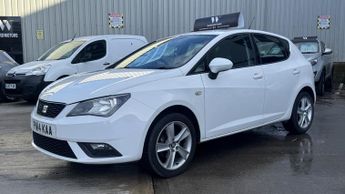 SEAT Ibiza 1.4 Toca White 5dr SATNAV+11 STAMPS+SENSORS