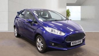 FORD FIESTA 1.0 T EcoBoost Zetec Blue 5dr LOW TAX