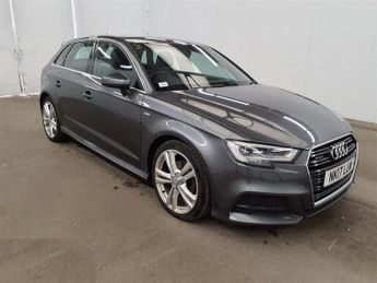 Audi A3 2.0 TDI S line Sportback quattro Euro 6 (s/s) 5dr
