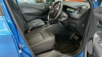 RENAULT ZOE i Dynamique Nav Q90 Z.E. 40kwh Quick Charge Blue 5dr 1 OWNER+SAT