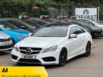 Mercedes E Class 3.0 E350d V6 BlueTEC AMG Sport G-Tronic+ Euro 6 (s/s) 2dr