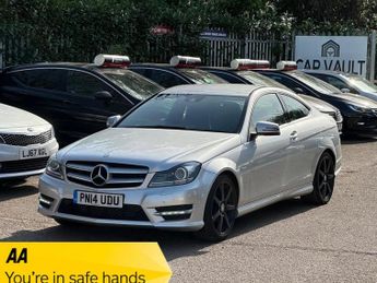 Mercedes C Class 1.6 C180 AMG Sport Plus G-Tronic+ Euro 6 (s/s) 2dr