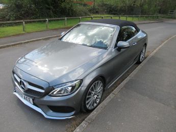 MERCEDES-BENZ C CLASS 2.1 C220d AMG Line (Premium Plus) Cabriolet G-Tronic+ Euro 6 (s/