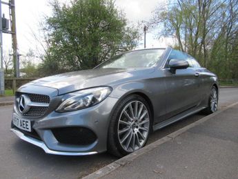 MERCEDES-BENZ C CLASS 2.1 C220d AMG Line (Premium Plus) Cabriolet G-Tronic+ Euro 6 (s/
