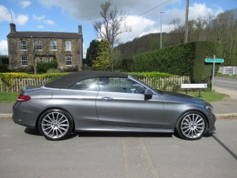 MERCEDES-BENZ C CLASS 2.1 C220d AMG Line (Premium Plus) Cabriolet G-Tronic+ Euro 6 (s/