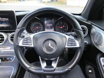 MERCEDES-BENZ C CLASS 2.1 C220d AMG Line (Premium Plus) Cabriolet G-Tronic+ Euro 6 (s/