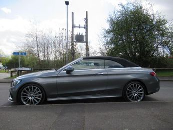 MERCEDES-BENZ C CLASS 2.1 C220d AMG Line (Premium Plus) Cabriolet G-Tronic+ Euro 6 (s/