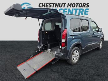 Peugeot Rifter Rifter WAV Wheelchair Access 1.5 Diesel 4 Seats 2024
