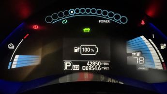 NISSAN LEAF 30kWh Tekna Grey Electric Automatic 5dr LEATHER+SATNAV+CRUISE